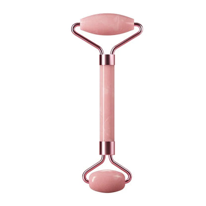 Heart-Shaped Double Head Resin Roller Massager Set for Face and Eye Scraping Therapy