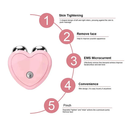 Revitalizing Microcurrent Facial Massager - Lift, Tighten & Rejuvenate Your Skin!