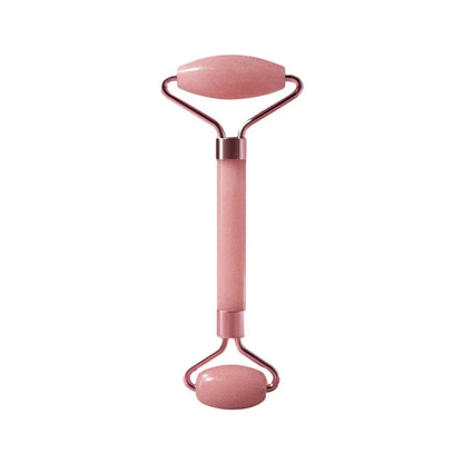Heart-Shaped Double Head Resin Roller Massager Set for Face and Eye Scraping Therapy