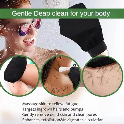 Exfoliating Kessa Glove/Hammam Mitt/Moroccan Bath Glove Remove Dead Cells, Rejuvenate & Nourish Skin